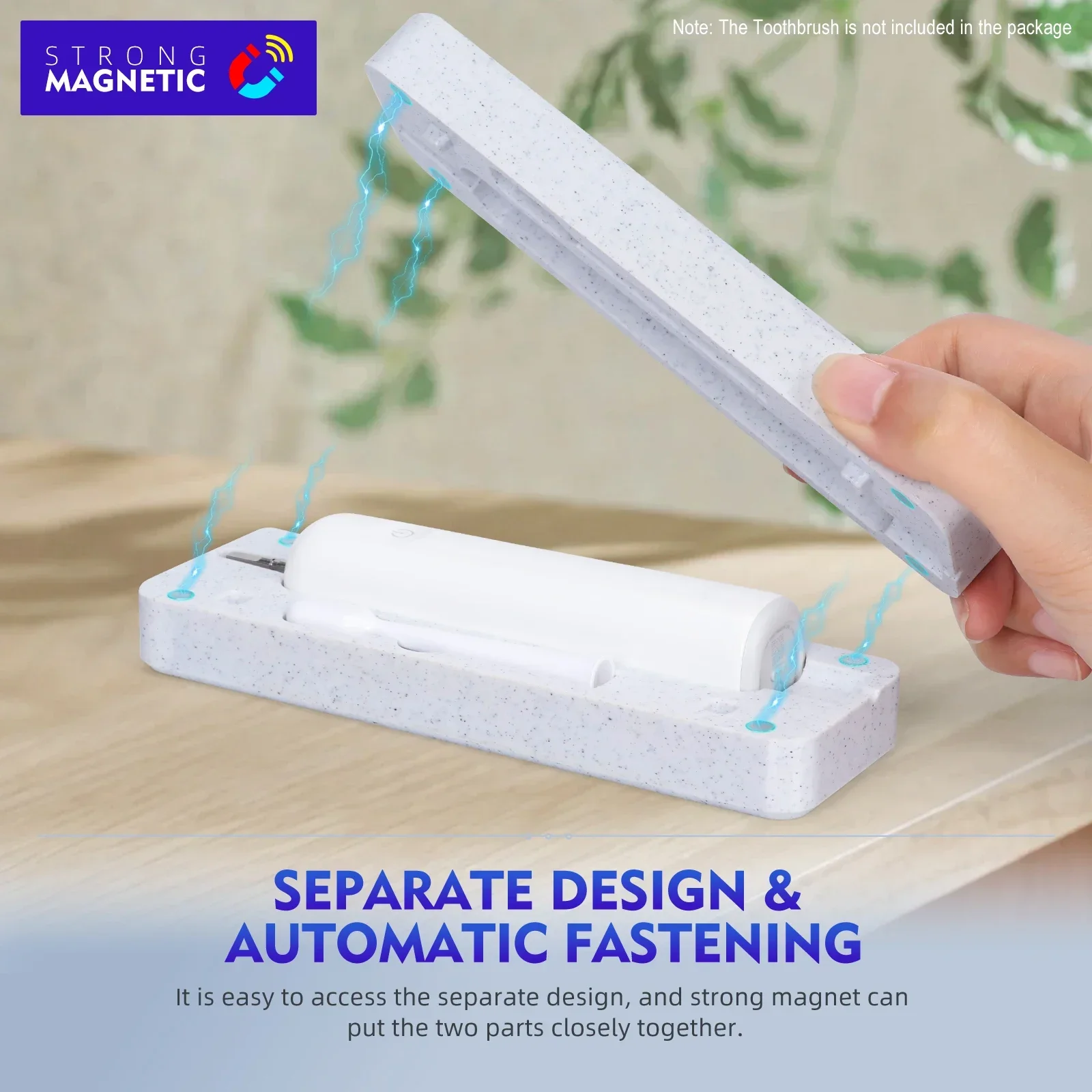 لفرشاة الأسنان الكهربائية المحمولة Laifen، حقيبة سفر، منظم تخزين صحي مقاوم للماء، ملحقات طب الأسنان القابلة لإعادة الشحن