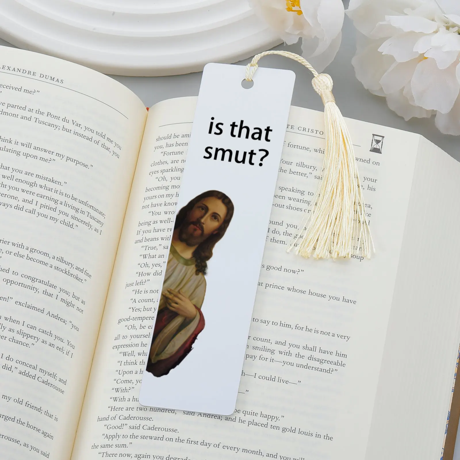 Funny Bookmark Printable Bookmark Funny Peeking God Bookmarks Is That Smut Bookmark Funny Smut Book Mark Gift Idea