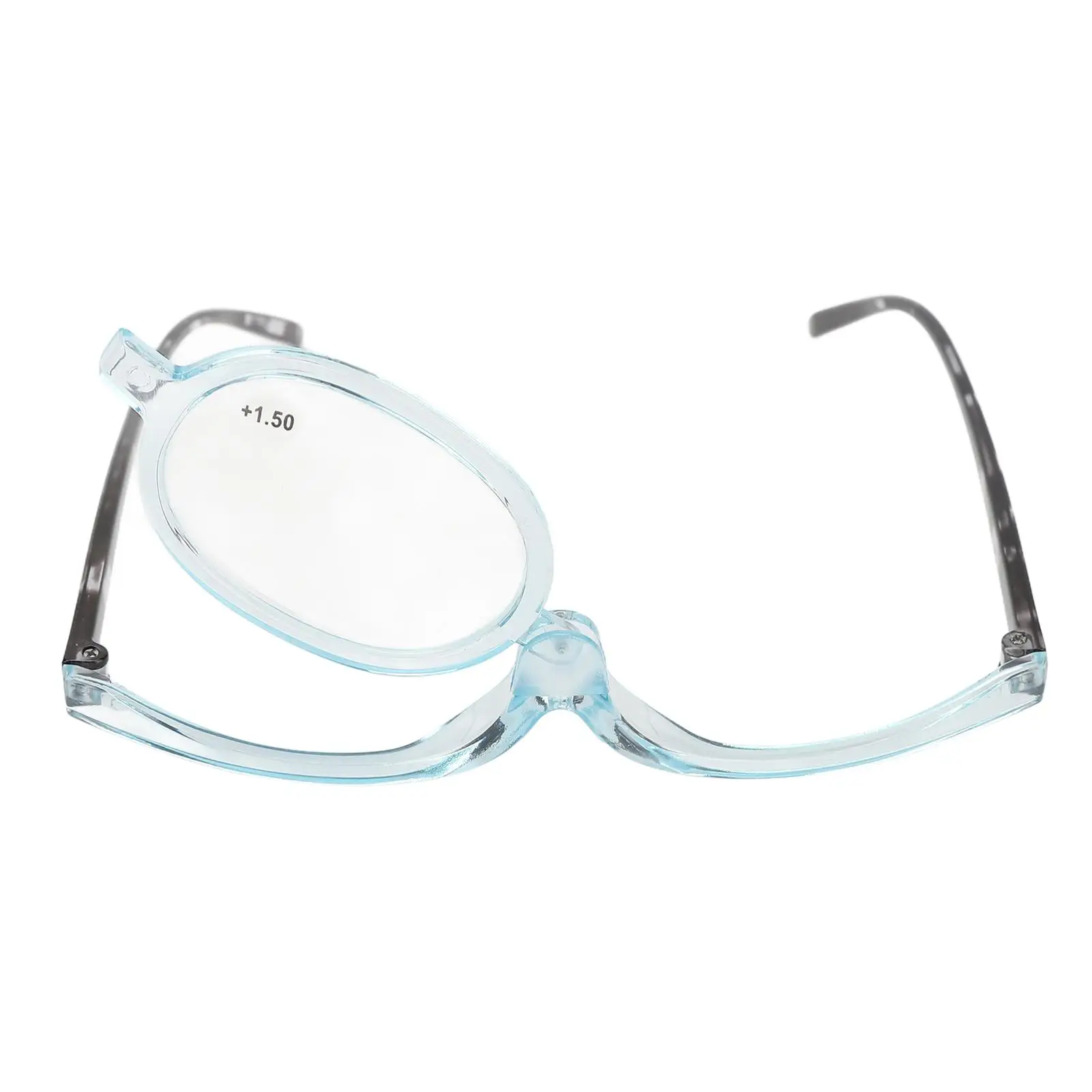 Lunettes de lecture grossissantes légères, pour un usage quotidien, monture bleue claire