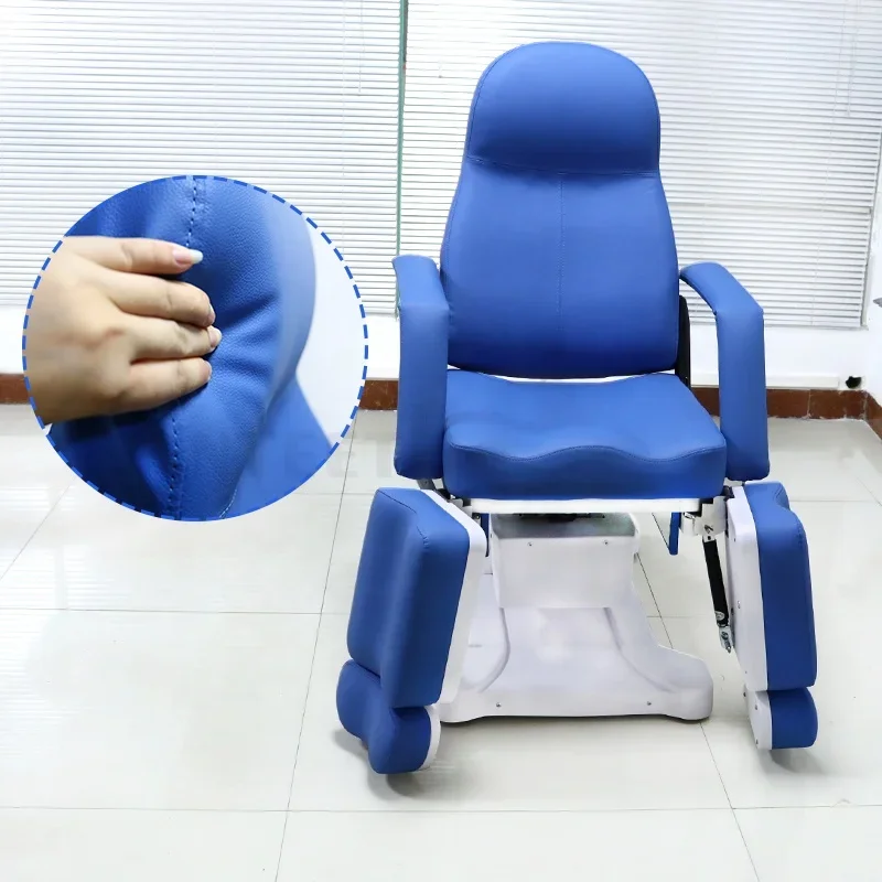 Economy Type 2 Motors Engine Adjustable Height Beauty Salon Spa Electric Beauty Bed Podiatry Chair