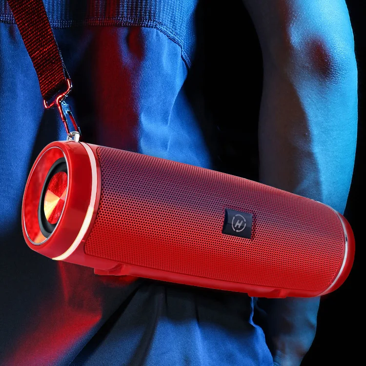 

New MINI2+Bluetooth speaker card insertion mini subwoofer outdoor strap portable speaker gift