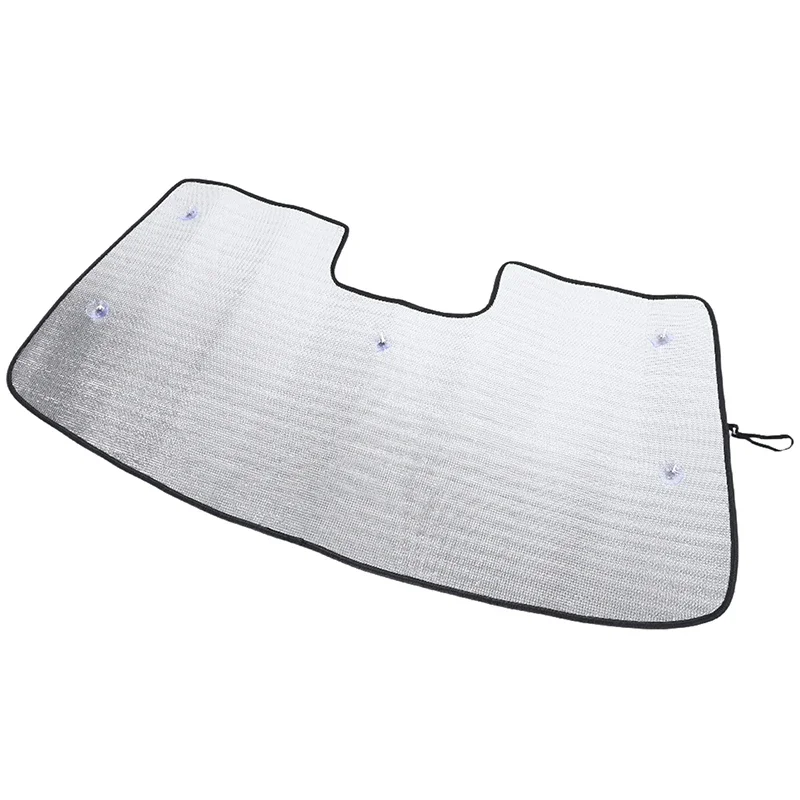 

For Haval H5 2024 Aluminum Foil Silver Car Front Windshield Thermal Curtain Shading Sunscreen Interior Car Accessories
