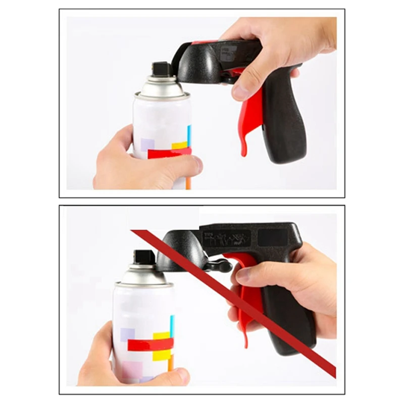 Car Sprays Adaptor Paint Handle Grip Airbrush Paint Full For Auto Polish Adapter Handle Trigger Tool