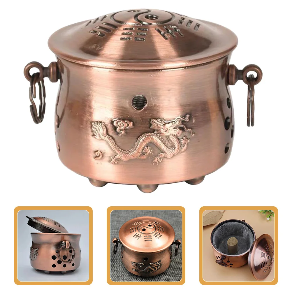 

Portable Metal Moxa Box Thick Wall Moxibustion Pot for Household Massage Scraping Therapy Tool Moxa Box Moxibustion Pot