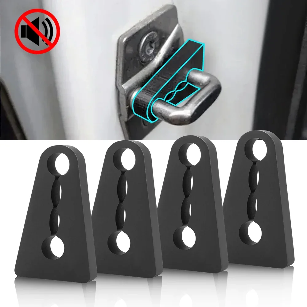 For BMW X1 X3 X5 X6 E84 E83 F25 E70 E71 Car Door Lock Sound Deadener Damper Buffer Rattling Screaks Quiet Noise Deaf Insulation