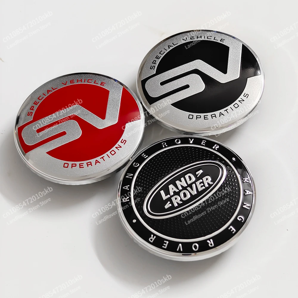 4pcs 62mm Wheel Center Cap Logo Hub Cover Badge Emblem For Land Rover Freelander 2 L2 LF L319 L462 Range Sport Evoque Discovery