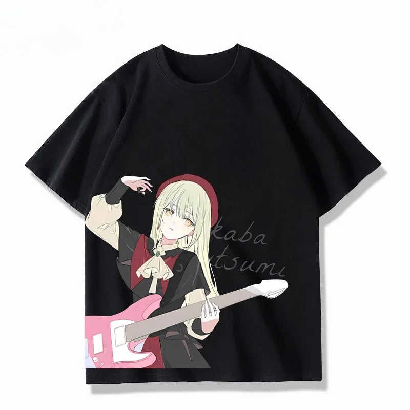 BanG Dream Ave Mujica Mutsumi Wakaba Anime Clothes Men Women Unisex Printed T-Shirt