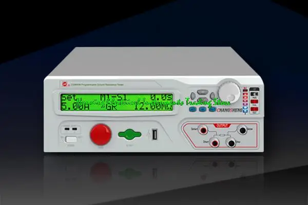 CS9950N/CS9950B/CS9950Y Program control Ground Resistance Tester Output current 5-32/25/30A,0~510mΩ WIth PLC interface,