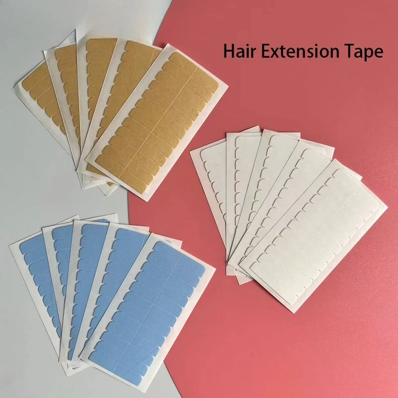 

Hair System Tape Invisible Wig Glue Adhesive Materials Double Sided Tape For Lace Front Toupee 5/10Sheets Hair Extension Tape