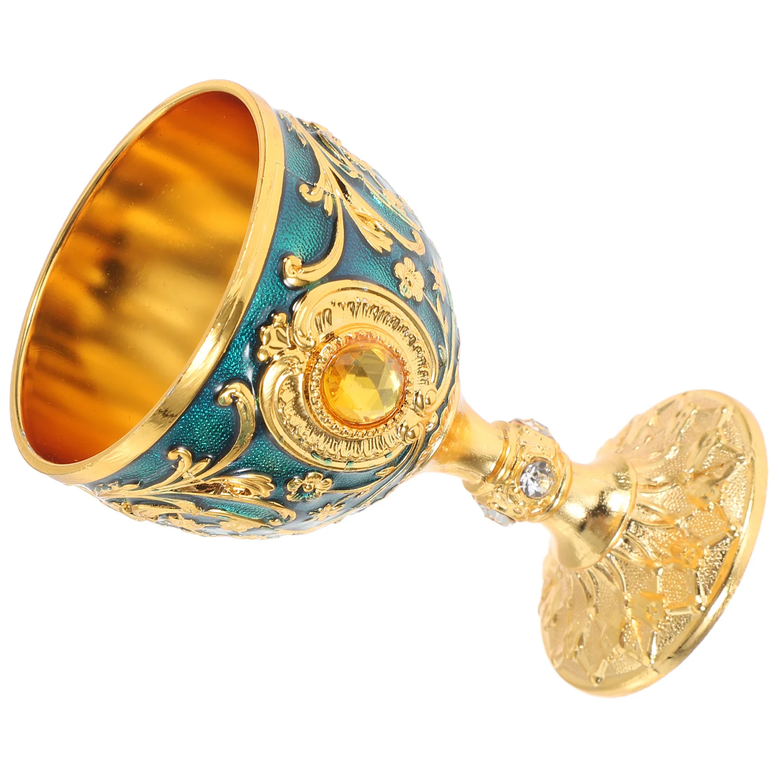 

Винтажный средневековый бокал для чаши в стиле ретро, металлический бокал, декоративный бокал для вина, чашка для святой воды, церемониальное использование на Хэллоуин