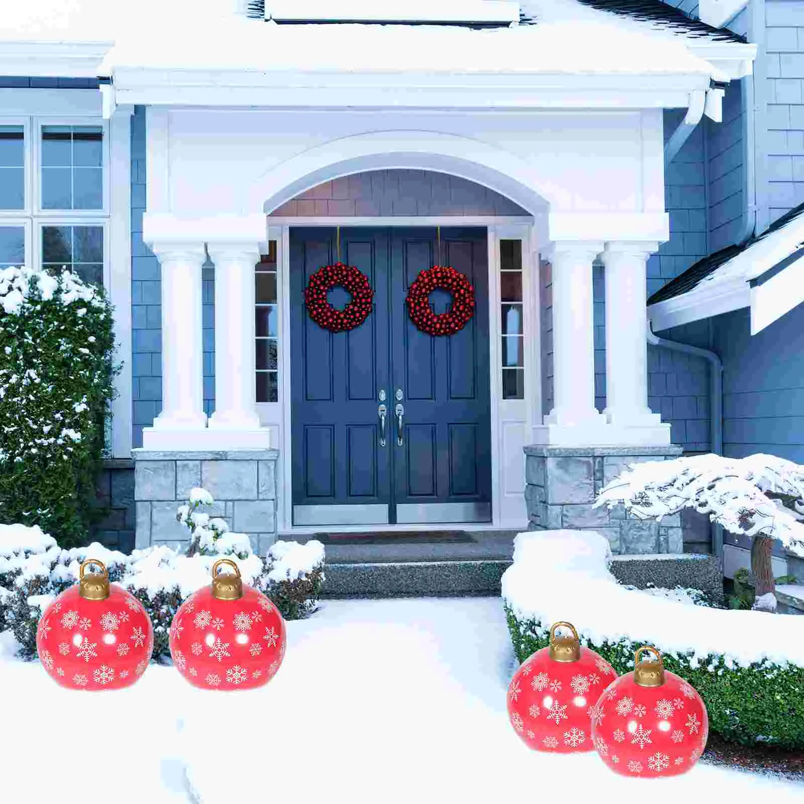 over Size Inflatable Balls Christmas Decor Decoration Outdoor Large Ornament Child