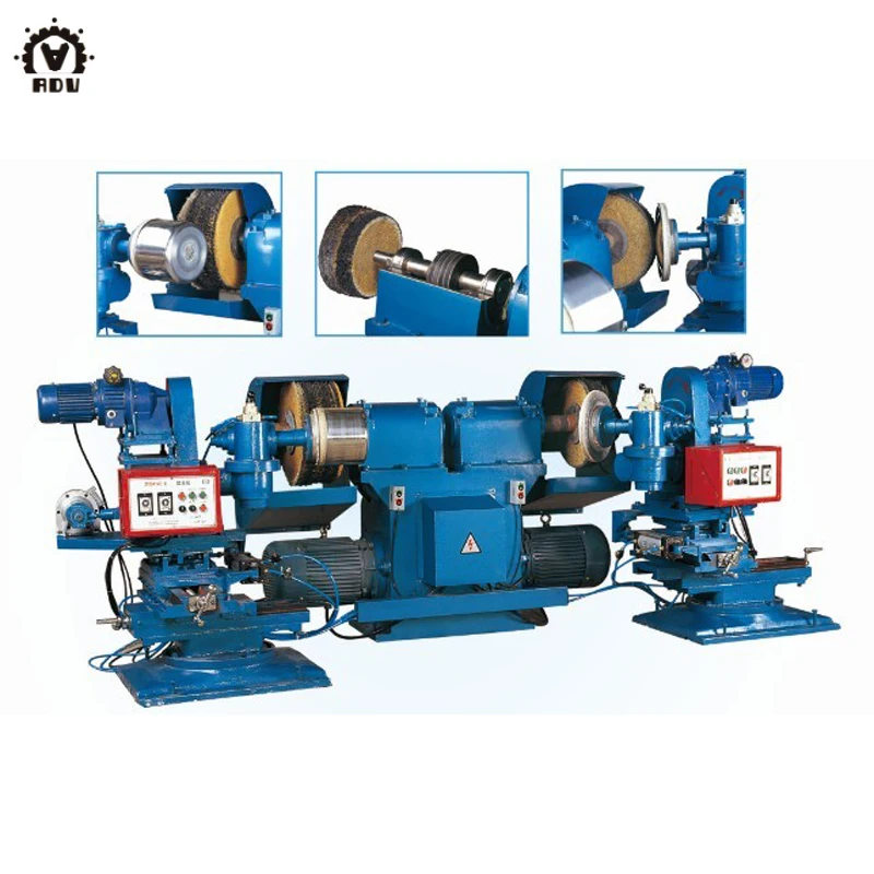 Automatic Double Stations Cookware Surface Polishing Machine for Sales