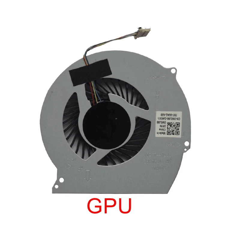 New Laptop CPU GPU Cooling Fan For DELL Inspiron 15R 15-7566 15-7000 15-7567 14-7467 14-7466 Cooler
