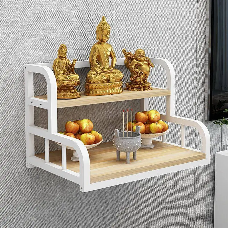 Tabernacle shrine household e****mical modern simple Buddhist shrine wall-mounted hanging cabinet tablet position Buddha statue