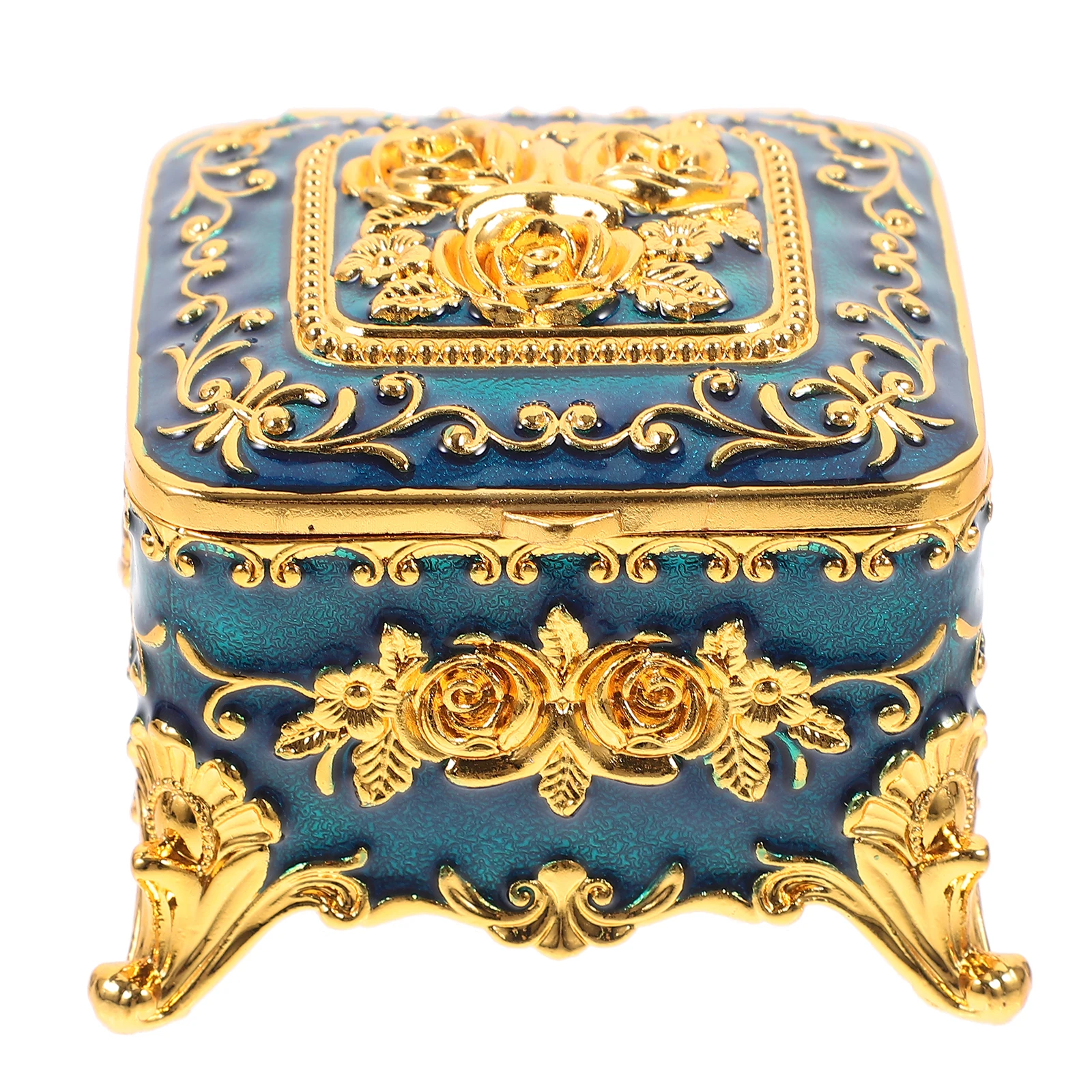 

Jewelry Box Retail Necklace Holder Household Earring Case Storage Vintage Desktop Exquisite Organizers for Women Bracelet
