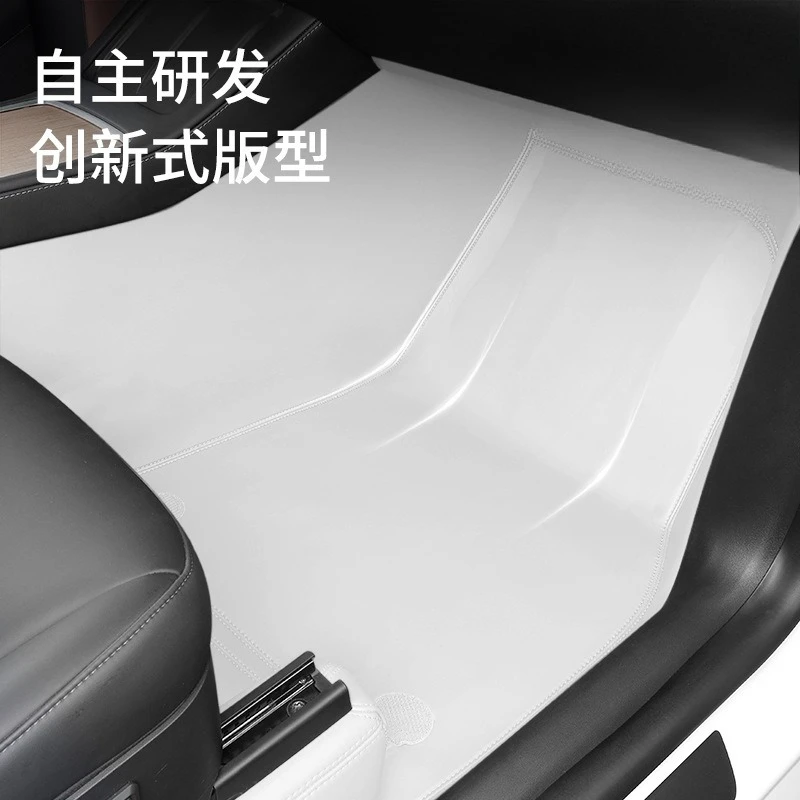 

Подходит для Tesla, модно бесплатная демонтажная кожа Napa, специальное омоложение Y360, авиационная мягкая сумка, автомобильный напольный коврик