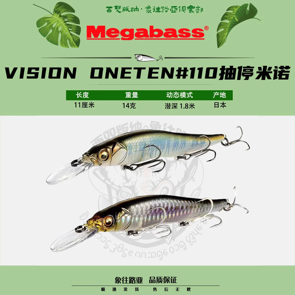 VISION ONETEN 110 تعويم بطيء للرسم، توقف مينو بعيدًا، تسعى طُعم جثم #2