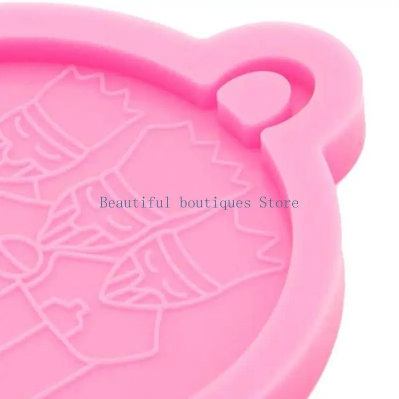 

U4LF Super Glossy Puerto Three Men Men Man Epoxy Resin Plom