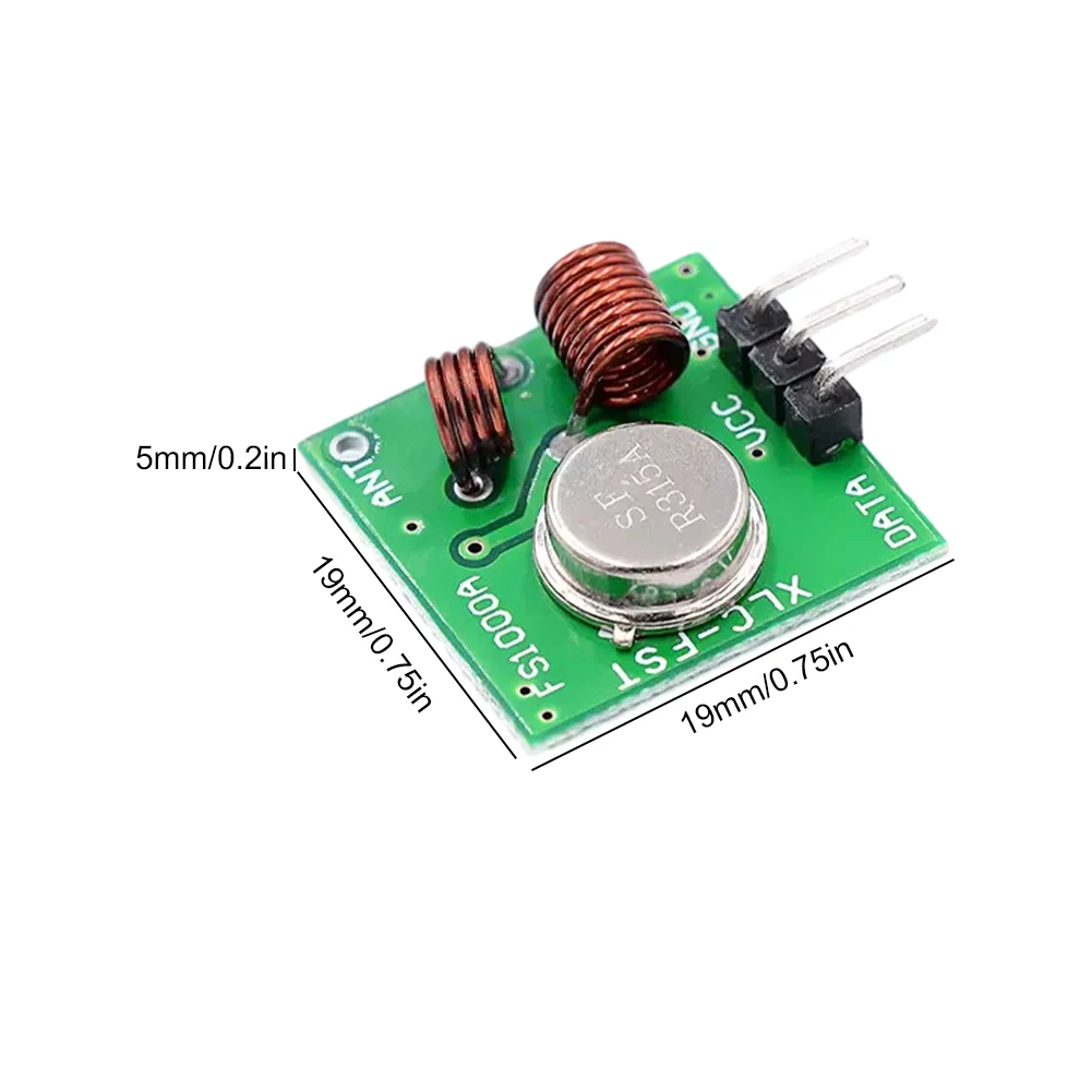 Smart Electronics 433Mhz RF transmitter and receiver Module link kit For arduino/ARM/MCU WL diy 315MHZ/433MHZ wireless