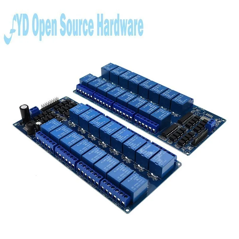 16 channel relay module with optocoupler protection LM2596 power control board module 5V or 12V for arduion raspberry