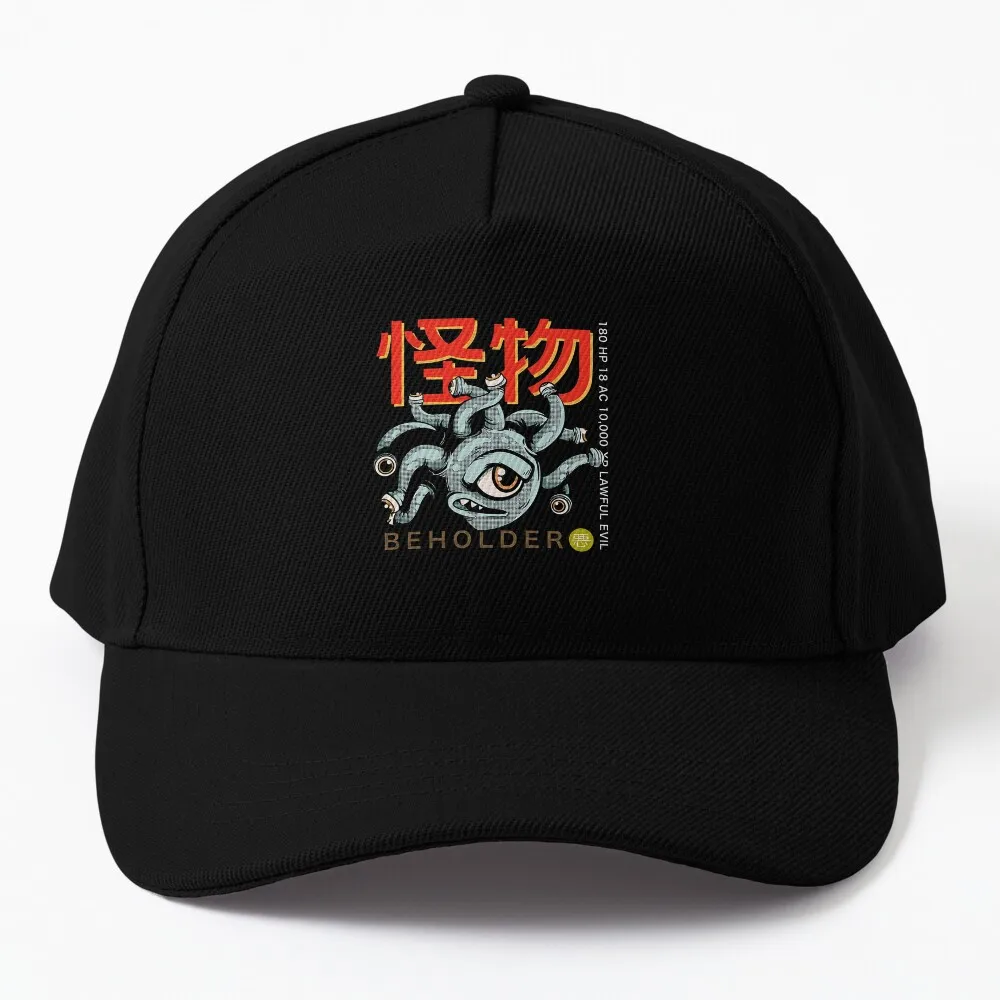 Beholder Baseball Cap Golf Cap fashionable Cosplay Caps Beach Bag Woman Cap Men's