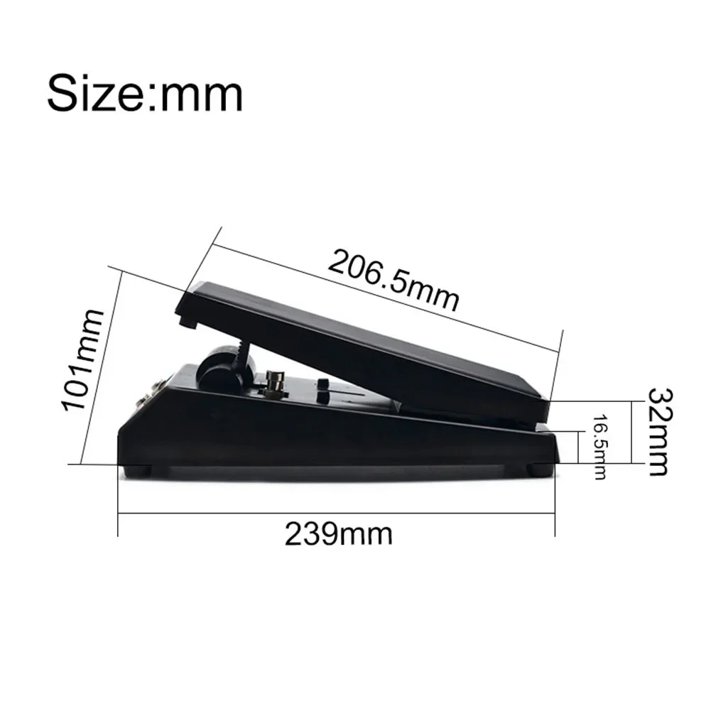 

New Guitar Pedal Wah Sound Guitar Effect Pedal WAH-WAH Stereo Sound Pedal Input/Output Power-Supply For Enhanced Electric Guitar