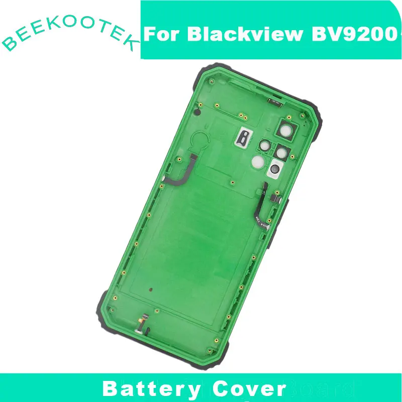 New Original Blackview BV9200 Battery Cover Back Cover With Receiver Fingerprint Mic Accessories For Blackview BV9200 Smartphone