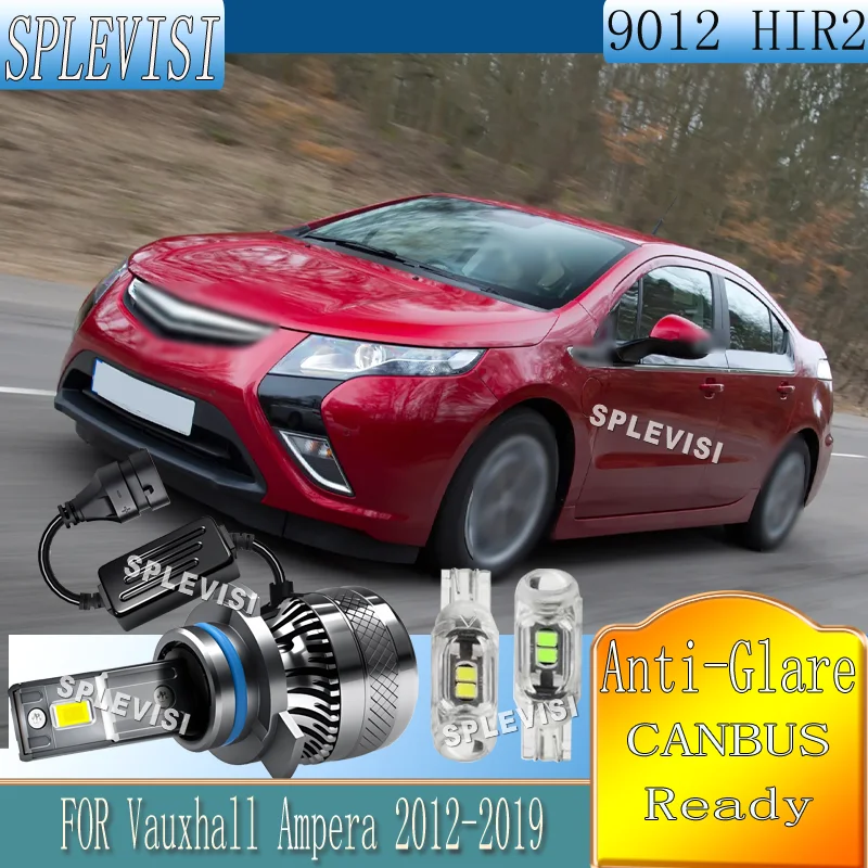 

Anti-Glare Waterproof Low Voltage Protection Headlight LED Bulbs For Vauxhall Ampera 2012 2013 2014 2015 2016 2017 2018 2019