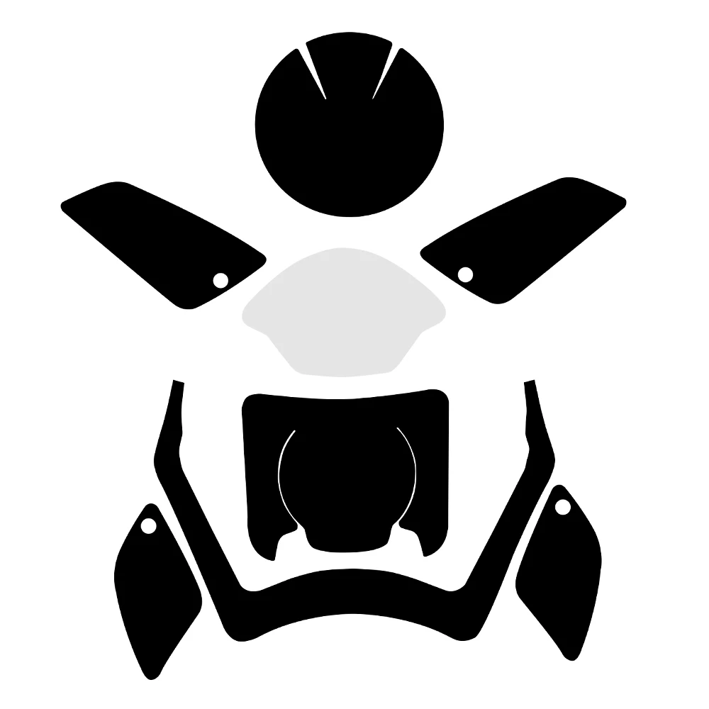 فيلم فانوس أمامي ليد للدراجات النارية ، غشاء واقي أمامي وخلفي من البولي يورثين الحراري ، غشاء واقي مدخن لـ VESPA GTS ، ملحقات الأجزاء ، GTS300 ،