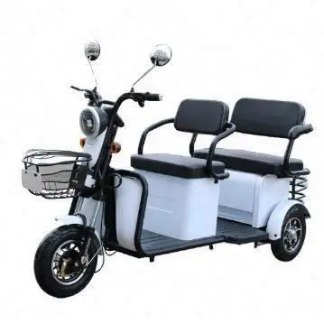 

500W Motorized 3-Wheel Electric Scooter New 48V Cheap Electric Tricycle For Adults For Passengers Cheap New Electric Car