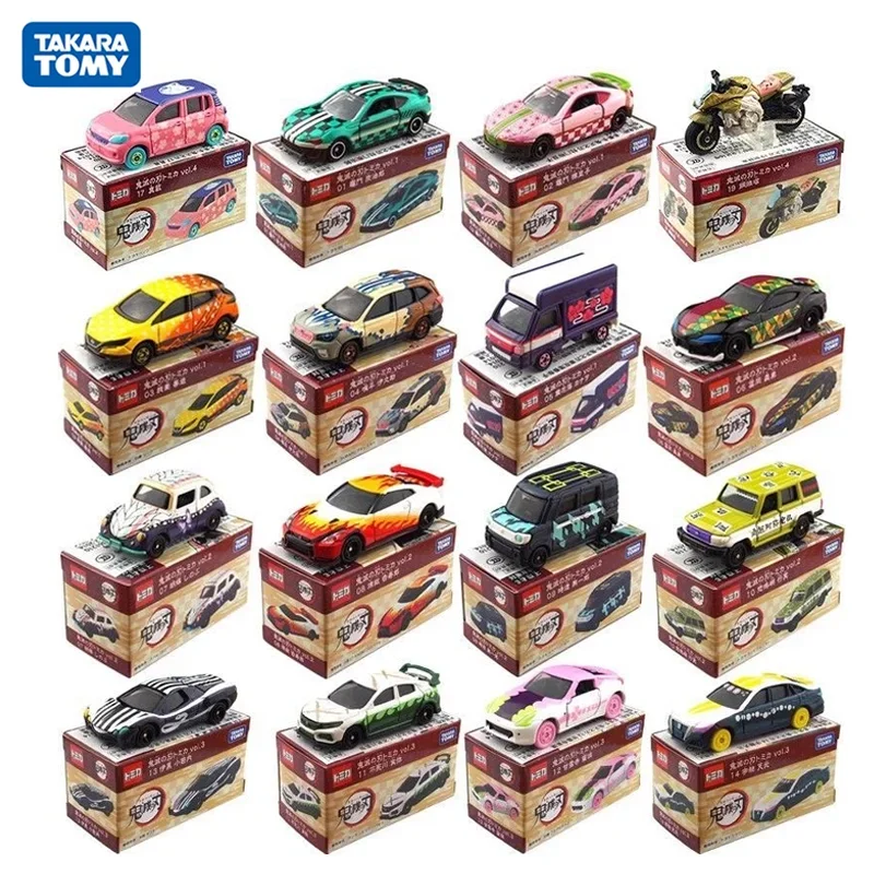 

TAKARA TOMY Tomica Demon Slayer Kimetsu No Yaiba Kanao/Inosuke/Zenitsu/Nezuko/Tanjiro Metal Diecast Vehicle Model Cars Boys Toys