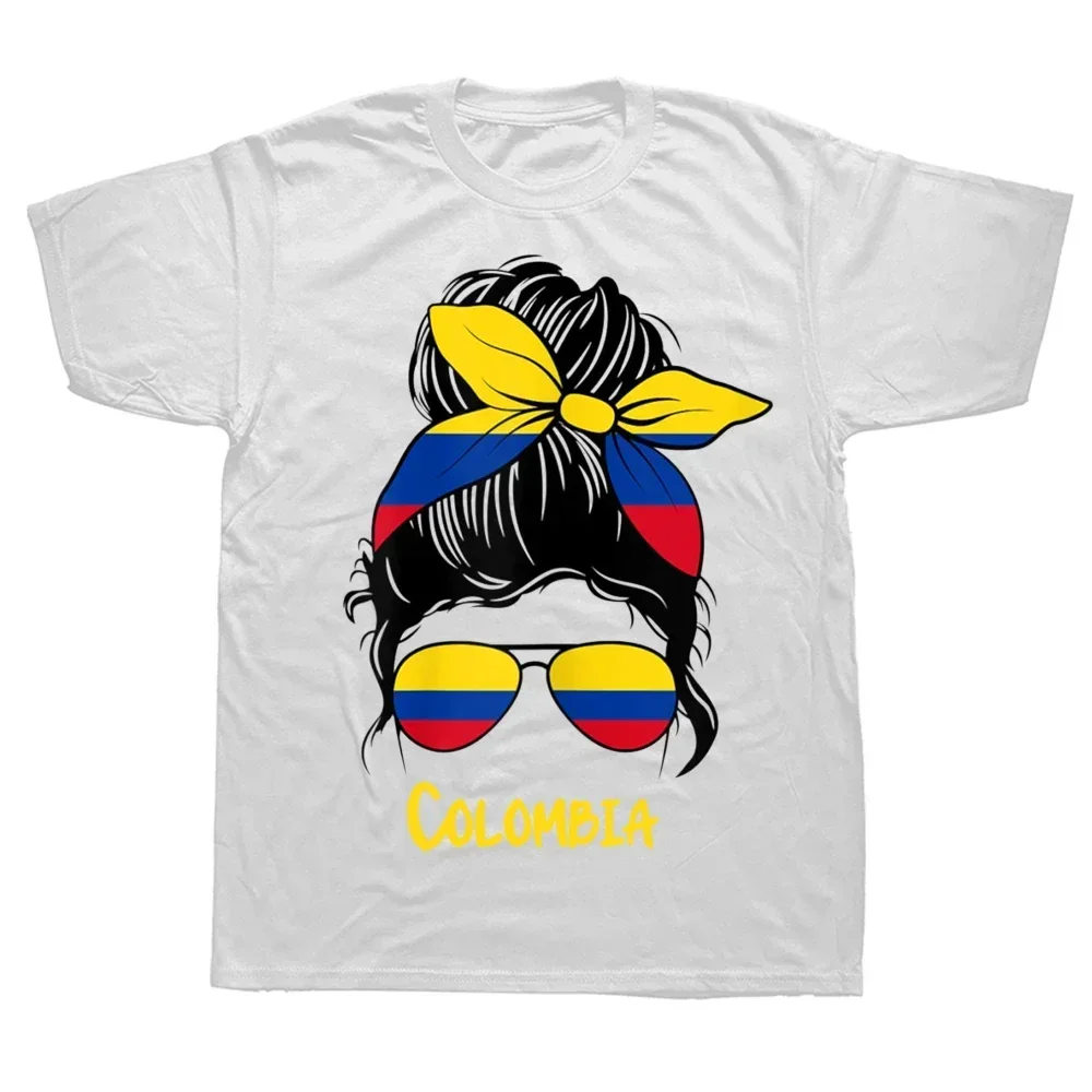 Birthday Gifts T-shirt Mens Clothing Funny Colombiana Colombian Colombia T Shirts Graphic Cotton Streetwear Short Sleeve 2024