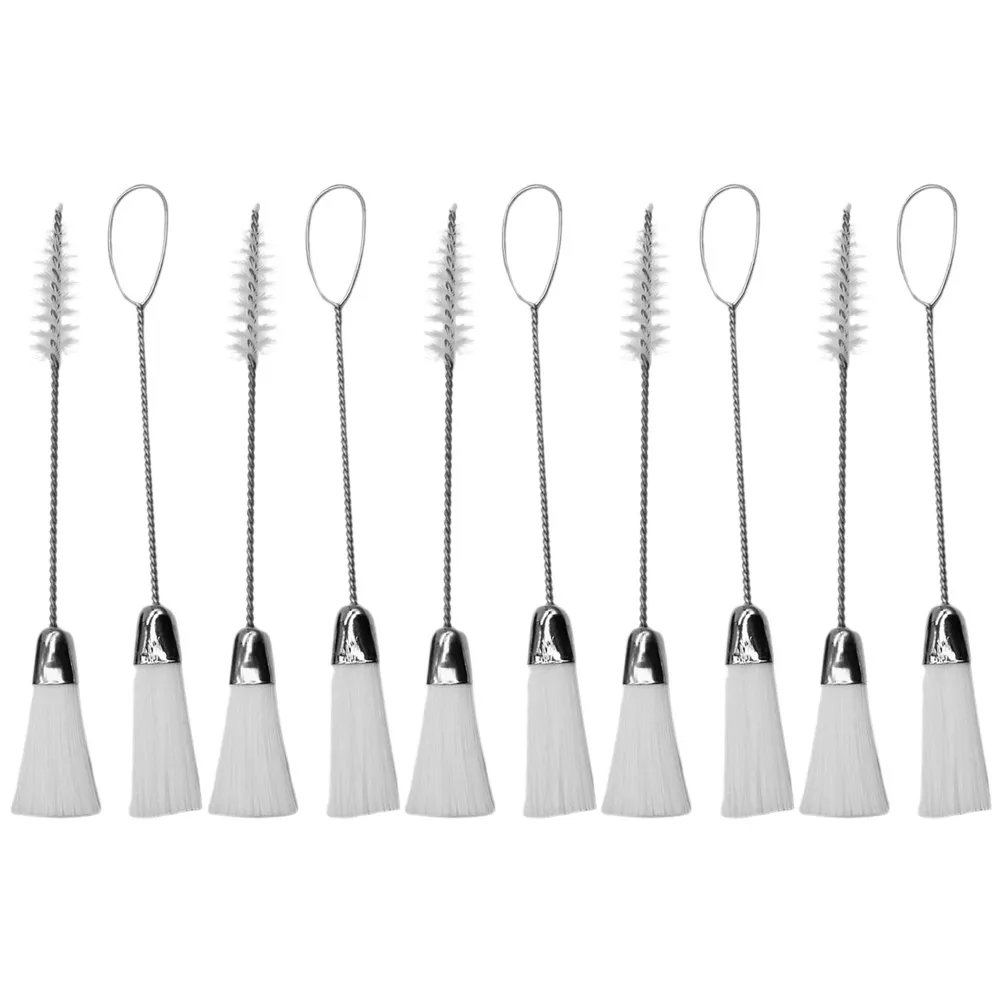 10Pcs Cleaning Brush Double Ended Soft Bristle Extended Portable Sewing Machine Keyboard Desk Gap Cleaner Keyboard Brush Cleaner