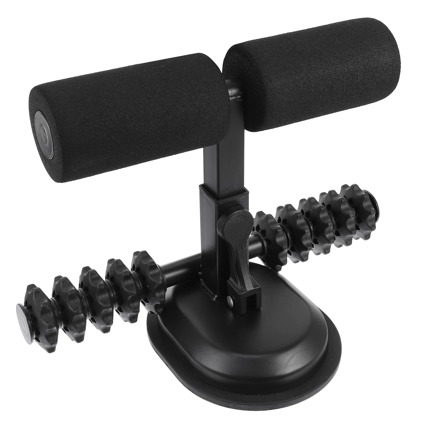 Equipo de asistencia portátil para abdominales, ventosas más grandes, uso estable, herramienta de ejercicio compacta y suave para suelo, soporte para pies, alta calidad y baja