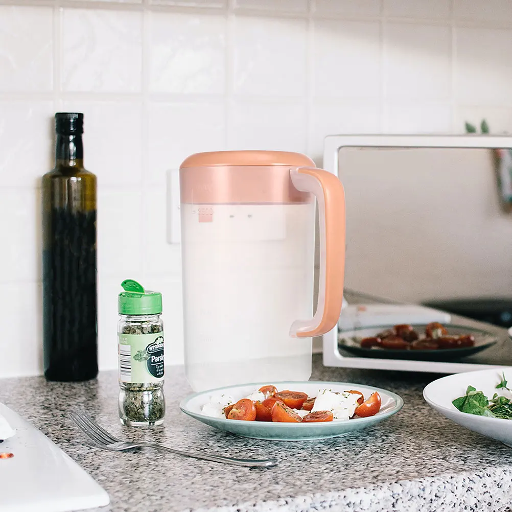 

Plastic Cold Water Pitcher Jug for Beverage Tea Juice Large Capacity Home Office Restaurant Kitchen Bar Use