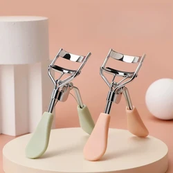 Silicone Handle Eyelash Curler Practical Eyelash Curler Wide Angle Curler Suitable Shaping Beginner Portable Eyelash Clip