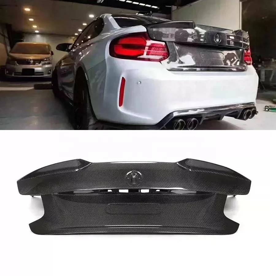 Carbon Fiber Rear Trunk For BMW F87 M2 M2C MP Style Rear Trunk Lid Cover hood Car Accessories