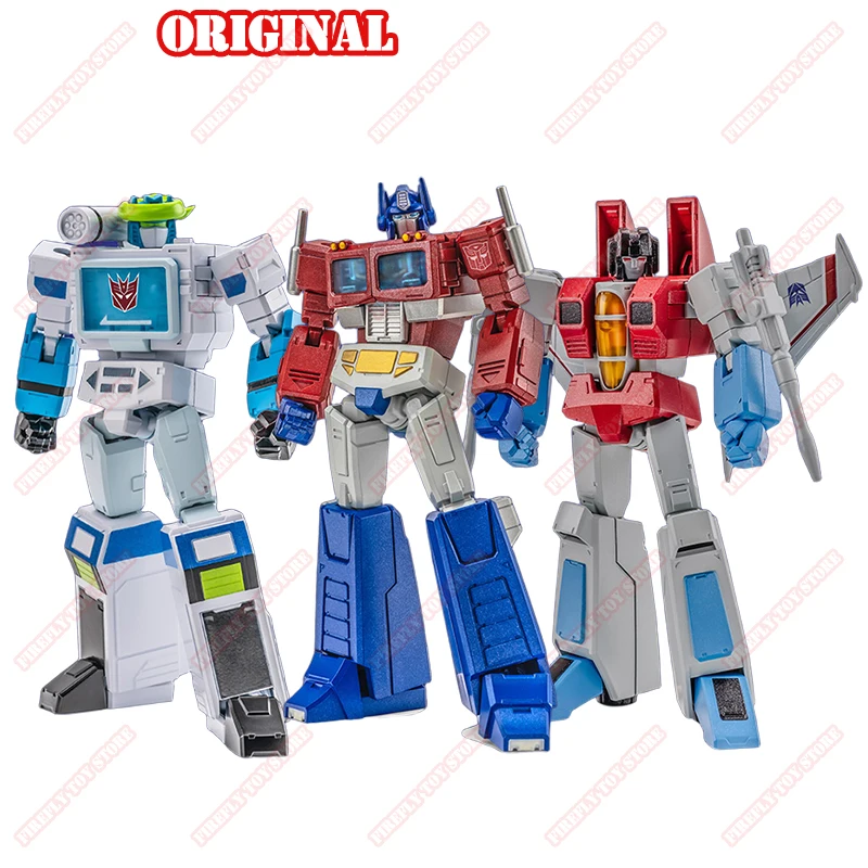 

Original Transformers Animation Movies Peripheral Toys AAE Optimus Prime Starscream Soundwave Movable Model Figure Collection