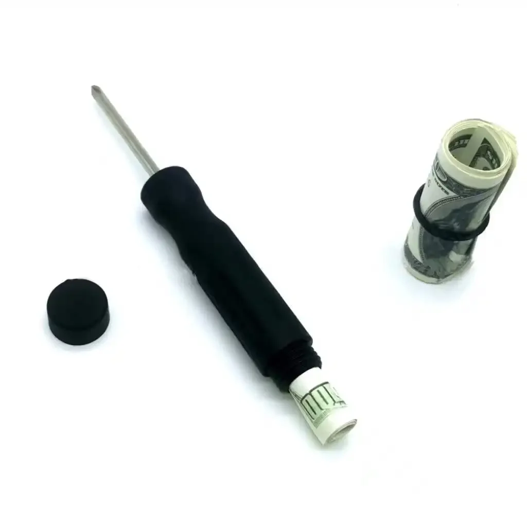 Phillips Cabeça Chave De Fenda Recipiente De Segurança, Desvio Seguro De Esconder Dinheiro, Secret Hidden Cache Box Compartimento