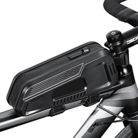 NEWBOLER Bicycle Bag Rainproof Cycling Top Front Tube Frame Bag Large Capacity MTB Road Bicycle Pannier Black Bike Accessories