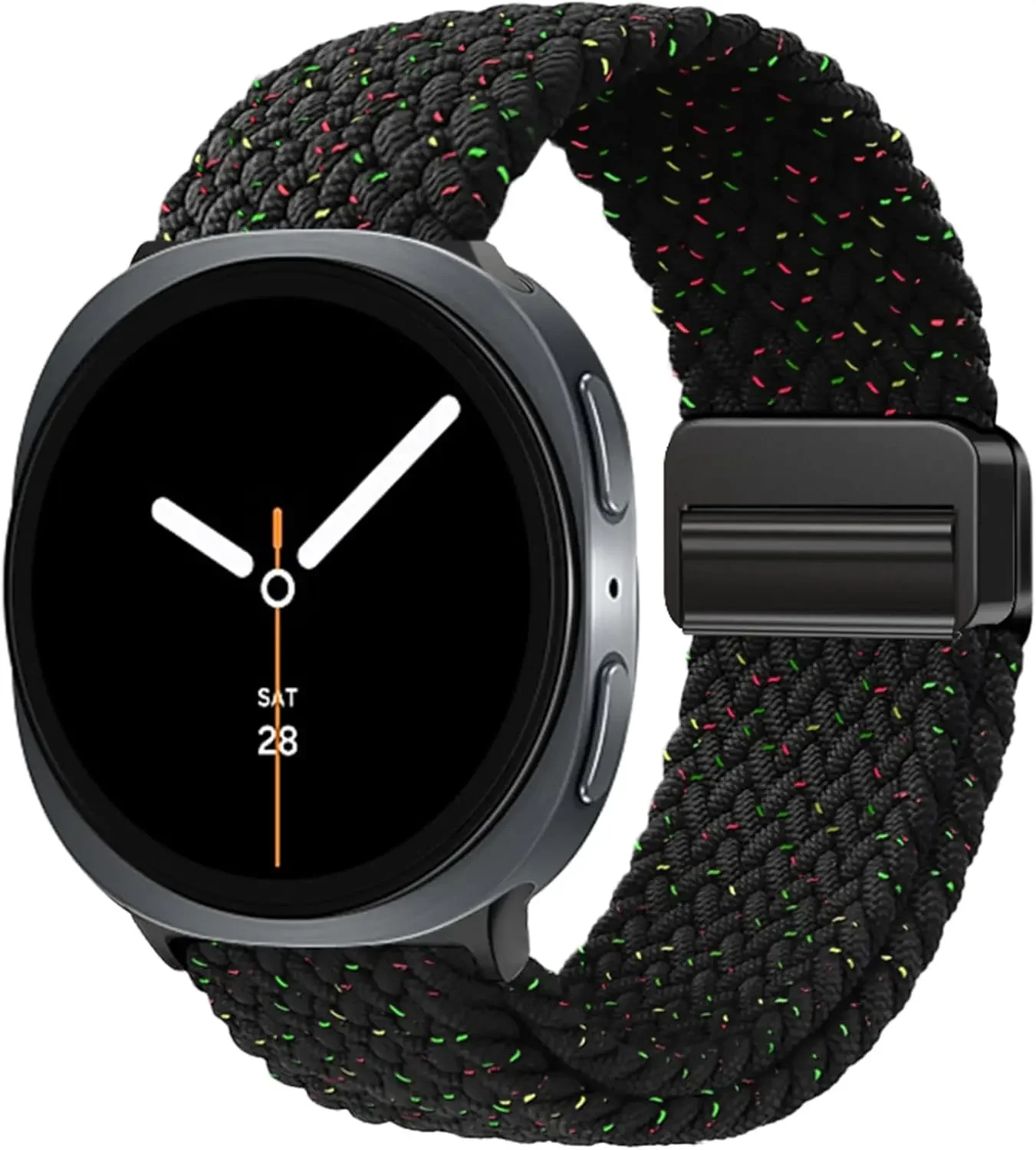Geflochtenes Solo-Loop-Armband für Samsung Galaxy Watch 8 40/44mm Zubehör Nylon-Armband Correa Galaxy Watch 8 Classic Band 46mm – Detail 36