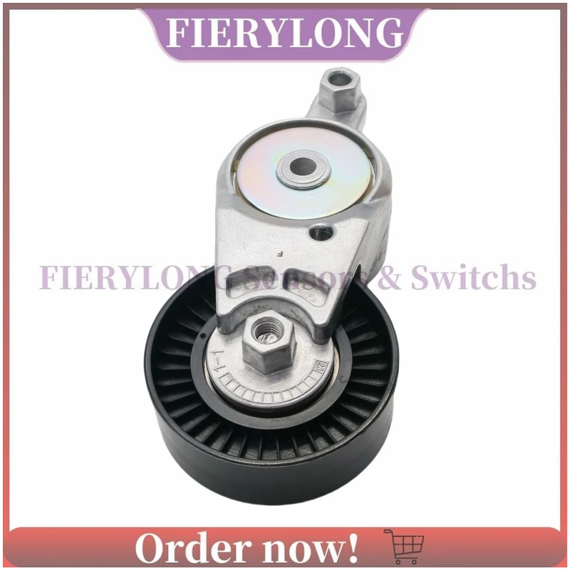 16620-36013 Belt Tensioner With Pulley For Ford Econoline F-250 Hyundai Accent Elantra Sonata Elantra Elantra Kia Forte Mercury