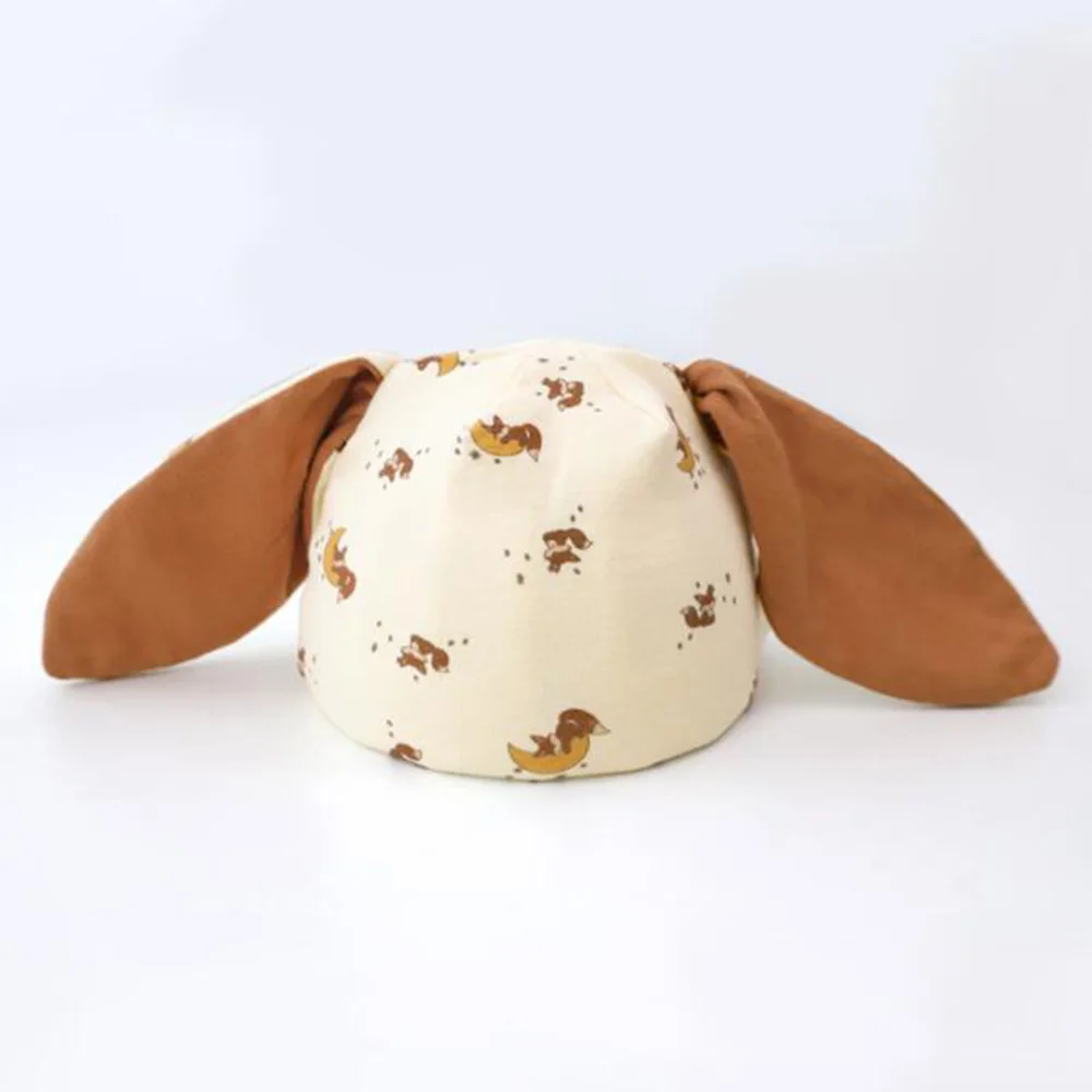 Baby Hats Cotton Cute Spring Autumn Winter Double Layer Newborn Caps For Boys Girls Hospital 0-6 Months Baby Bonnet