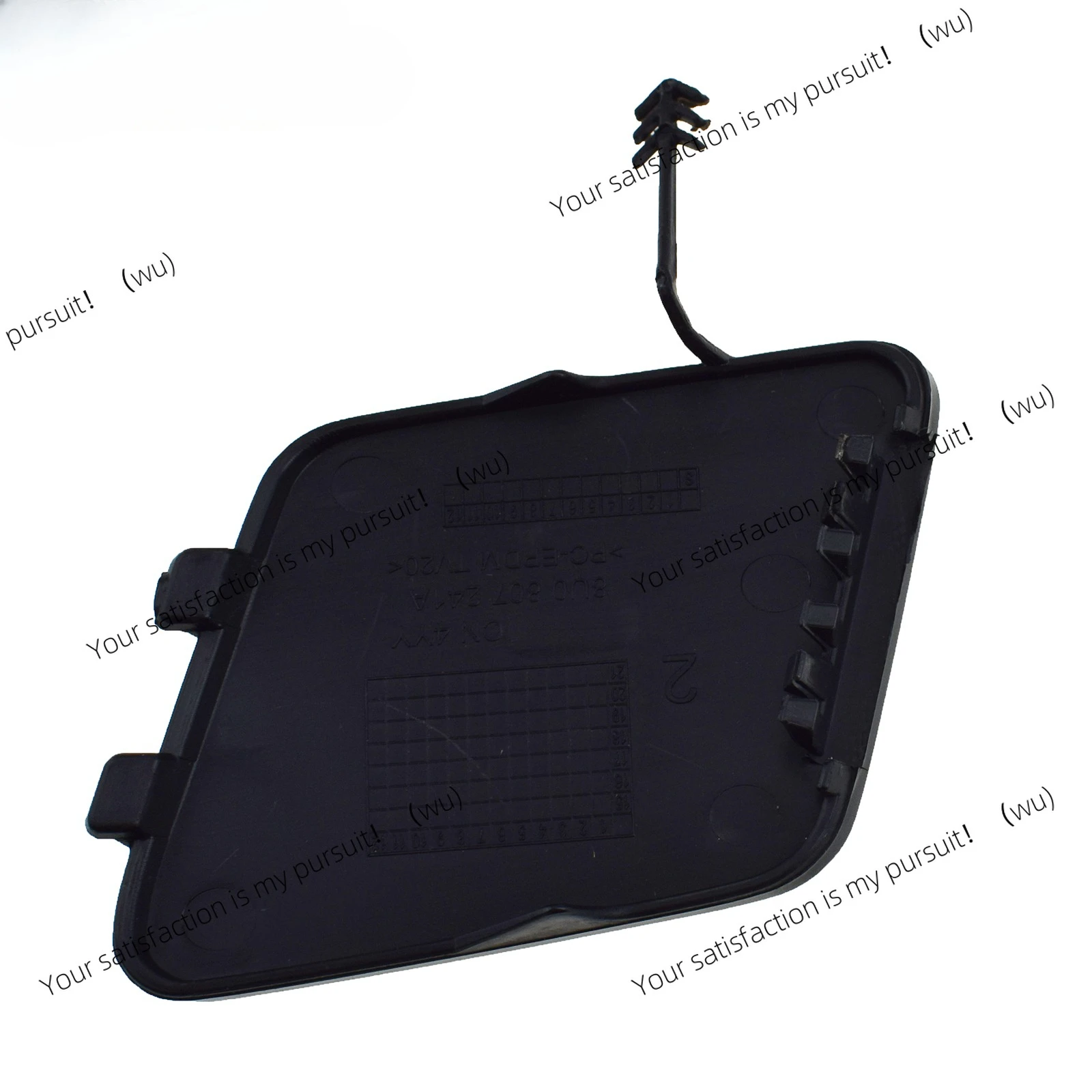 

ZOCI черный передний бампер буксировочный крюк с отверстием для Audi Q3 2015 2016 2017 2018 8U0807241 8U0807241AGRU