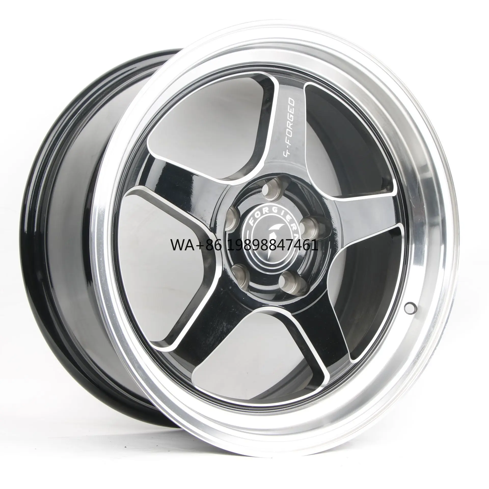 

for Factory Customized Car New Forged Alloy Wheel Customizable Color Black Finish Multi-spoke Design Universal Fitment 3-Year