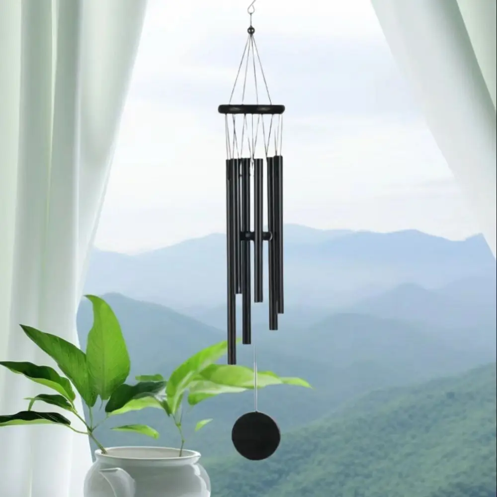 Outdoor Deep Resonance Wind Chimes DIY Creative Garden Yard Decoration Retro Serenity Bell Lucky Pendants