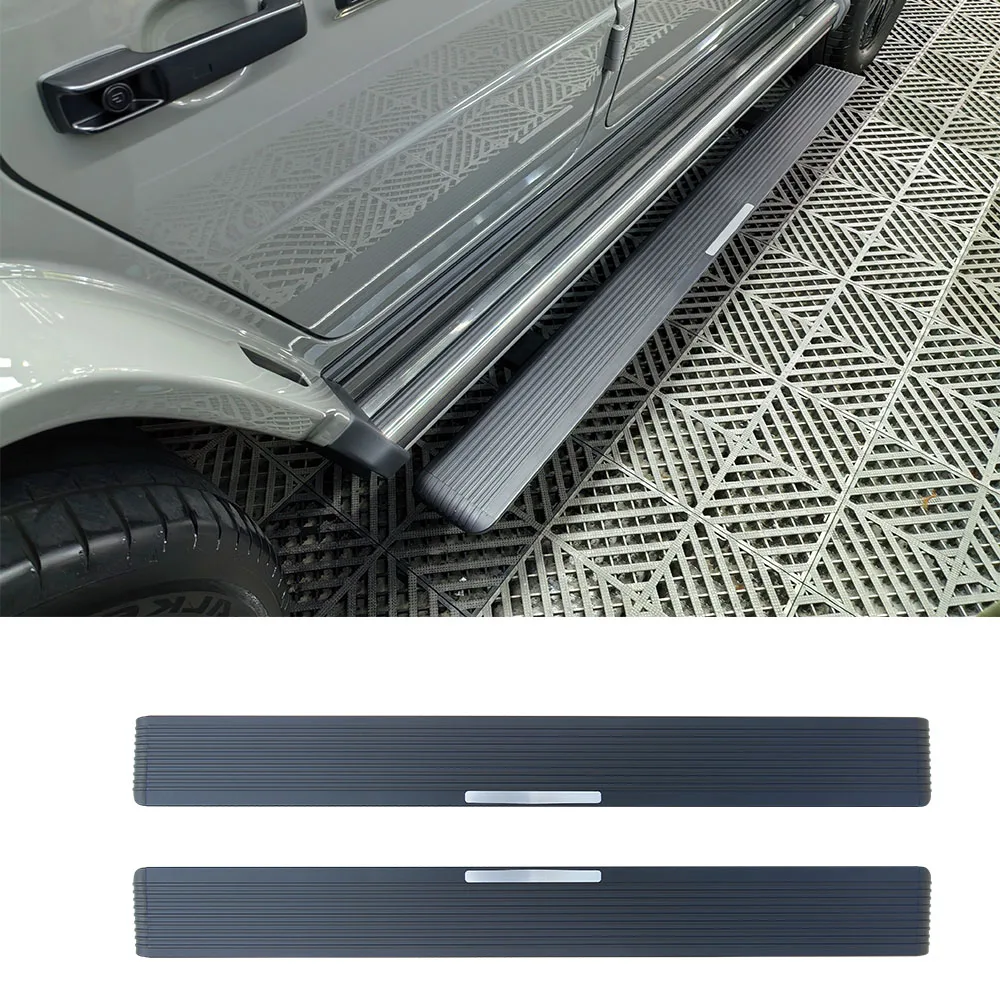WJ Super Price LED Lights Car Padel SideSteps Electric Retractable Running Boards for  Benz G
