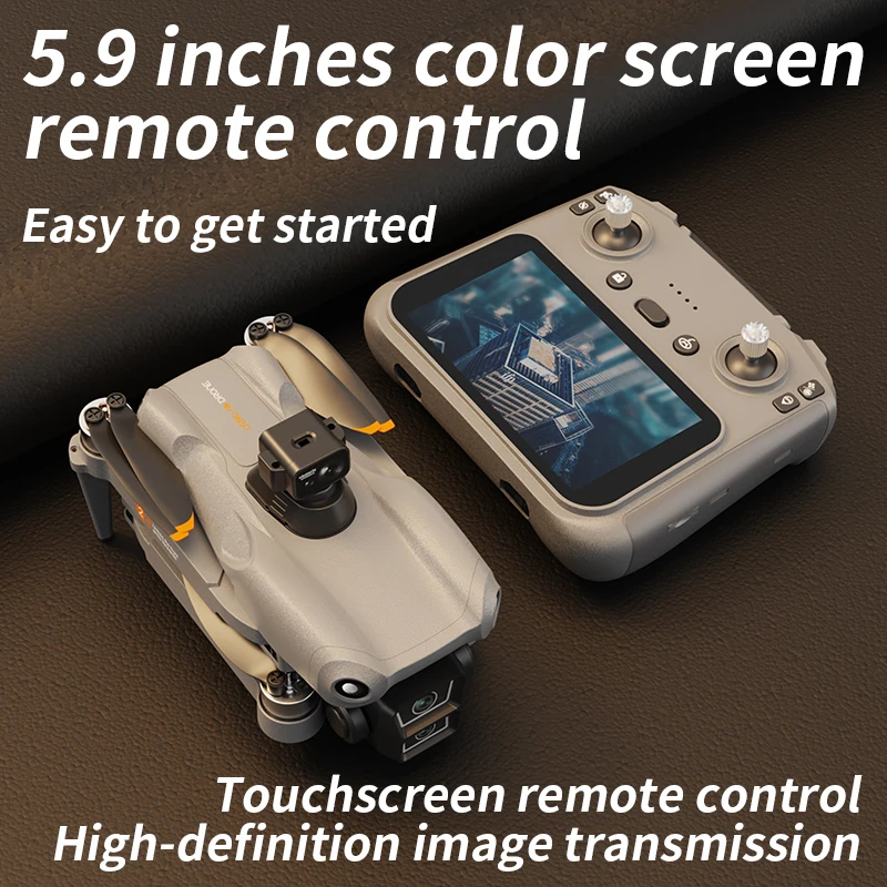 

GPS Screen Drone GPS Professional Drone With 8K HD Camera Touch Screen 360° Obstacle Avoidance Quadcopter Boy Kid Gift Toys