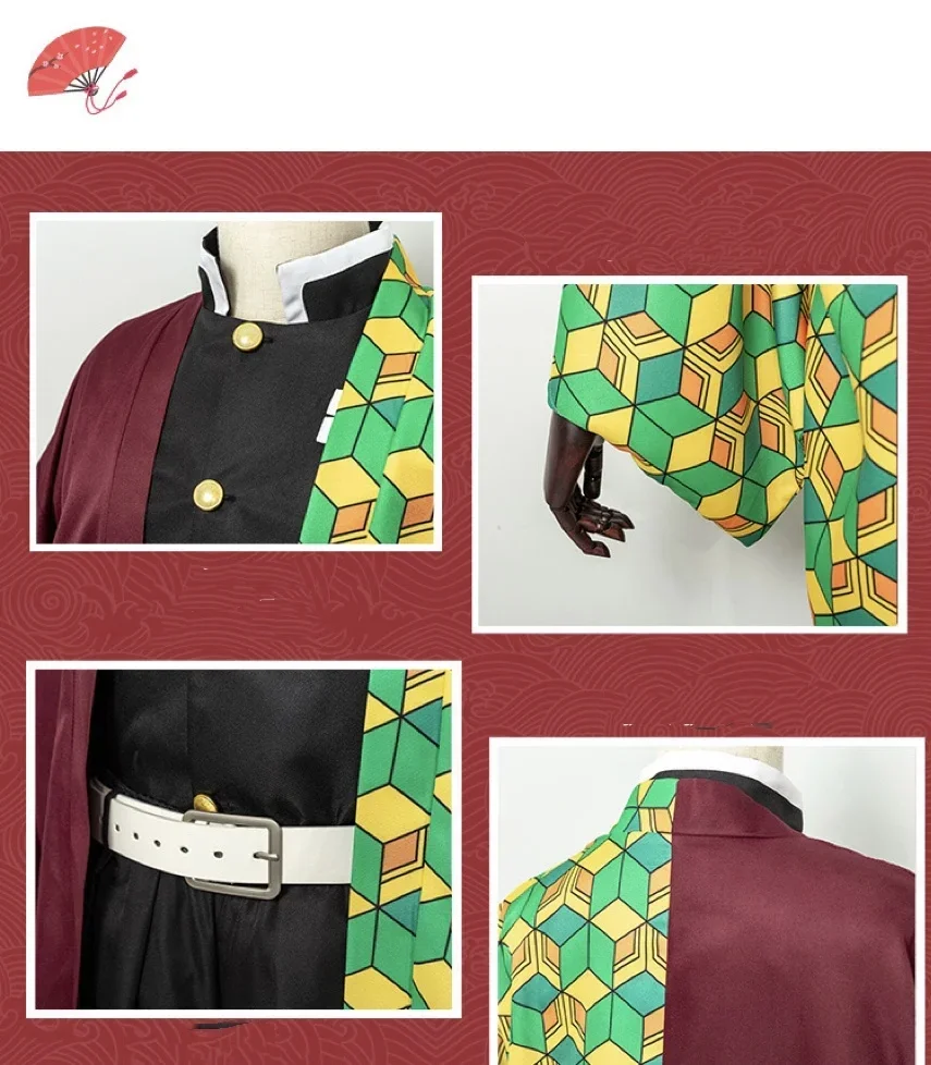 Halloween Tomioka Giyuu Anime Costume d'Halloween pour Enfants, Cosplay, Cadeaux pour Adultes - Image 4