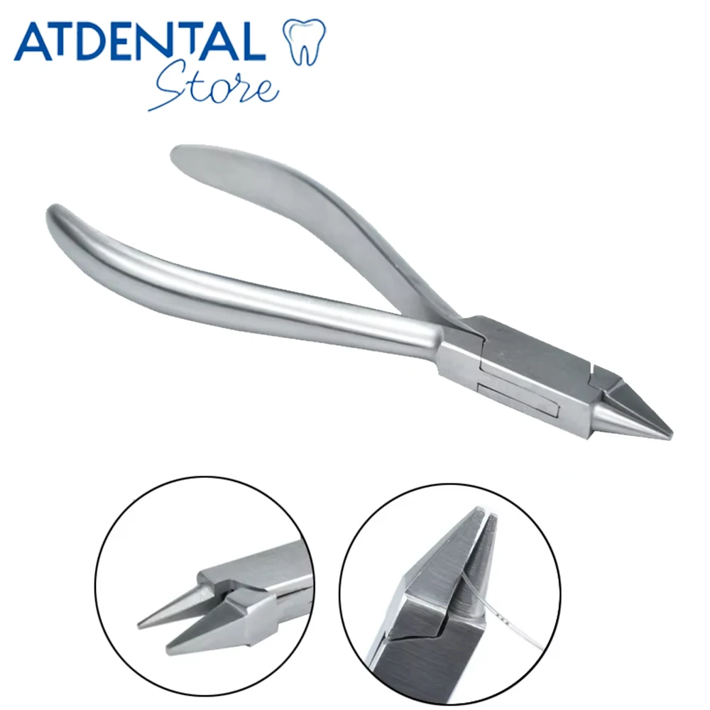 Dental Wire Bending Pliers, Orthodontic Forceps and Loop Forming Ortho Braces Adjuster Plier Tools for Dentist